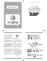 Предварительный просмотр 2 страницы ARX Pro DI Owner'S Manual