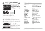 Предварительный просмотр 2 страницы ARX SPL 32 Owner'S Manual