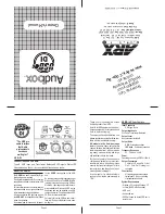 Preview for 2 page of ARX USB-DI Owner'S Manual