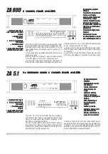 Preview for 3 page of ARX ZA 400 User Manual