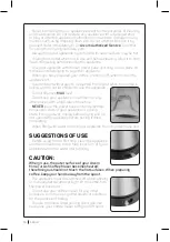 Предварительный просмотр 14 страницы Arzum AR 3034 MIRRA Instruction Manual