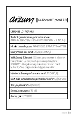 Preview for 33 page of Arzum AR 4003 Instruction Manual