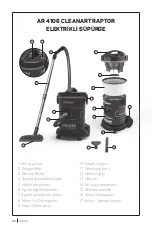 Preview for 2 page of Arzum AR 4106 CLEANART RAPTOR Manual