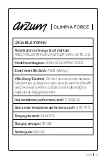 Preview for 27 page of Arzum AR4042 OLIMPIA FORCE Instruction Manual