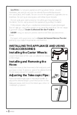 Preview for 10 page of Arzum CLEANART RAPTOR MAXX AR 4107 Instruction Manual