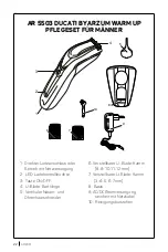 Preview for 22 page of Arzum DUCATI WARM UP AR 5503 Instruction Manual