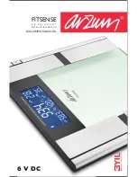 Arzum FITSENSE FL 553 Instructions For Use Manual preview