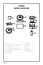 Предварительный просмотр 12 страницы Arzum FOODIE AR 1073 Instruction Manual