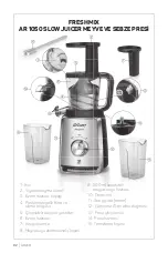 Preview for 2 page of Arzum FRESHMIX AR 1050 Manual