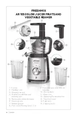 Предварительный просмотр 12 страницы Arzum FRESHMIX AR 1050 Manual