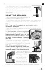 Preview for 15 page of Arzum FRESHMIX AR 1050 Manual