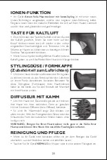 Preview for 23 page of Arzum HAIRSTAR AR 576 Instruction Manual