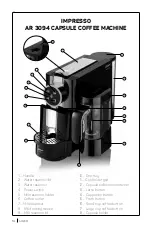 Предварительный просмотр 14 страницы Arzum IMPRESSO AR 3094 Instruction Manual