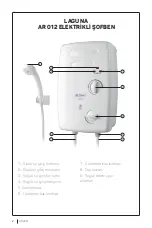 Предварительный просмотр 2 страницы Arzum LAGUNA AR 012 Instruction Manual