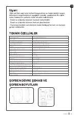 Предварительный просмотр 9 страницы Arzum LAGUNA AR 012 Instruction Manual