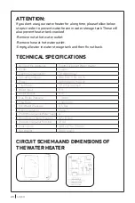 Предварительный просмотр 20 страницы Arzum LAGUNA AR 012 Instruction Manual