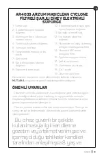 Preview for 3 page of Arzum MAGICLEAN AR 4033 Instruction Manual