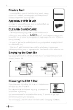 Preview for 20 page of Arzum MAGICLEAN NEO AR4201-M Instruction Manual