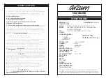 Preview for 28 page of Arzum MAXIBLEND AR 1057 Manual