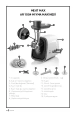 Preview for 2 page of Arzum Meat Max AR 1054 Instruction Manual