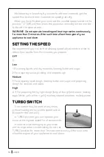 Preview for 14 page of Arzum MIXXI AR 1023 Instruction Manual