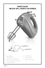 Preview for 2 page of Arzum MIXXI COLOR AR1047-AG Instruction Manual