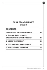 Preview for 13 page of Arzum OKKA BEANGOURMET OK003 Quick Start Manual