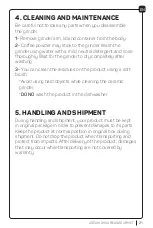 Preview for 21 page of Arzum OKKA BEANGOURMET OK003 Quick Start Manual