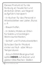 Preview for 26 page of Arzum OKKA BEANGOURMET OK003 Quick Start Manual