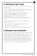 Preview for 31 page of Arzum OKKA BEANGOURMET OK003 Quick Start Manual