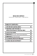 Предварительный просмотр 19 страницы Arzum OKKA Rich Spin M Instruction Manual