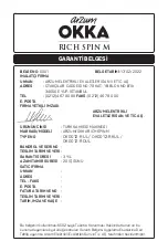 Предварительный просмотр 74 страницы Arzum OKKA Rich Spin M Instruction Manual