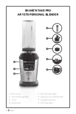 Preview for 12 page of Arzum Shake'n Take Pro AR 1079 Instruction Manual