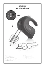 Preview for 2 page of Arzum STARMIX AR 1100 Instruction Manual