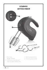 Preview for 10 page of Arzum STARMIX AR 1100 Instruction Manual