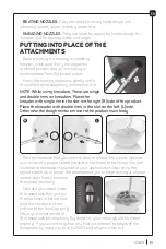 Preview for 13 page of Arzum STARMIX AR 1100 Instruction Manual