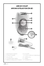 Preview for 2 page of Arzum VIOLET AR5040 Instruction Manual