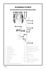 Предварительный просмотр 10 страницы Arzum WINDREAM POWER AR 063 Instruction Manual