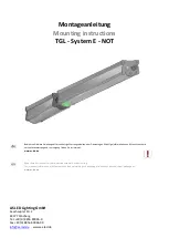 AS LED Lighting TGL Series Mounting Instructions preview