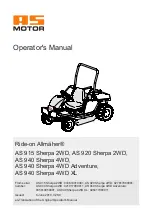 Предварительный просмотр 1 страницы AS MOTOR 021917080011 Operator'S Manual