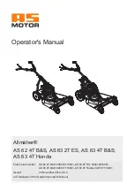 AS MOTOR Allmaher AS 62 4T B&S Operator'S Manual предпросмотр