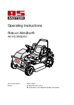 Preview for 1 page of AS MOTOR AS 915 ENDURO Operating Instructions Manual