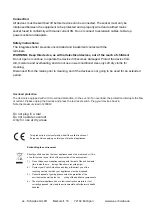 Preview for 3 page of as-Schwabe 18192 Operating Instructions