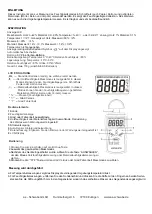 Preview for 2 page of as-Schwabe 24103 Operating Instructions Manual