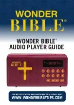 As Seen On Tv Wholesale WONDER BIBLE Manual preview