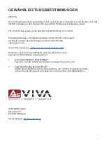 Preview for 3 page of AS VIVA MG5 Manual