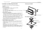 Preview for 7 page of ASA Electronics 35771 Installation And Operation Manual