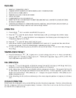 Preview for 2 page of ASA Electronics Advent Air ACTH12 Manual