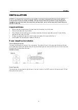 Preview for 5 page of ASA Electronics ASABG6 Owner'S Manual