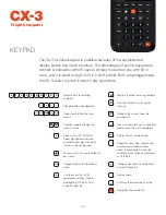 Preview for 4 page of ASA Electronics cx-3 User Manual